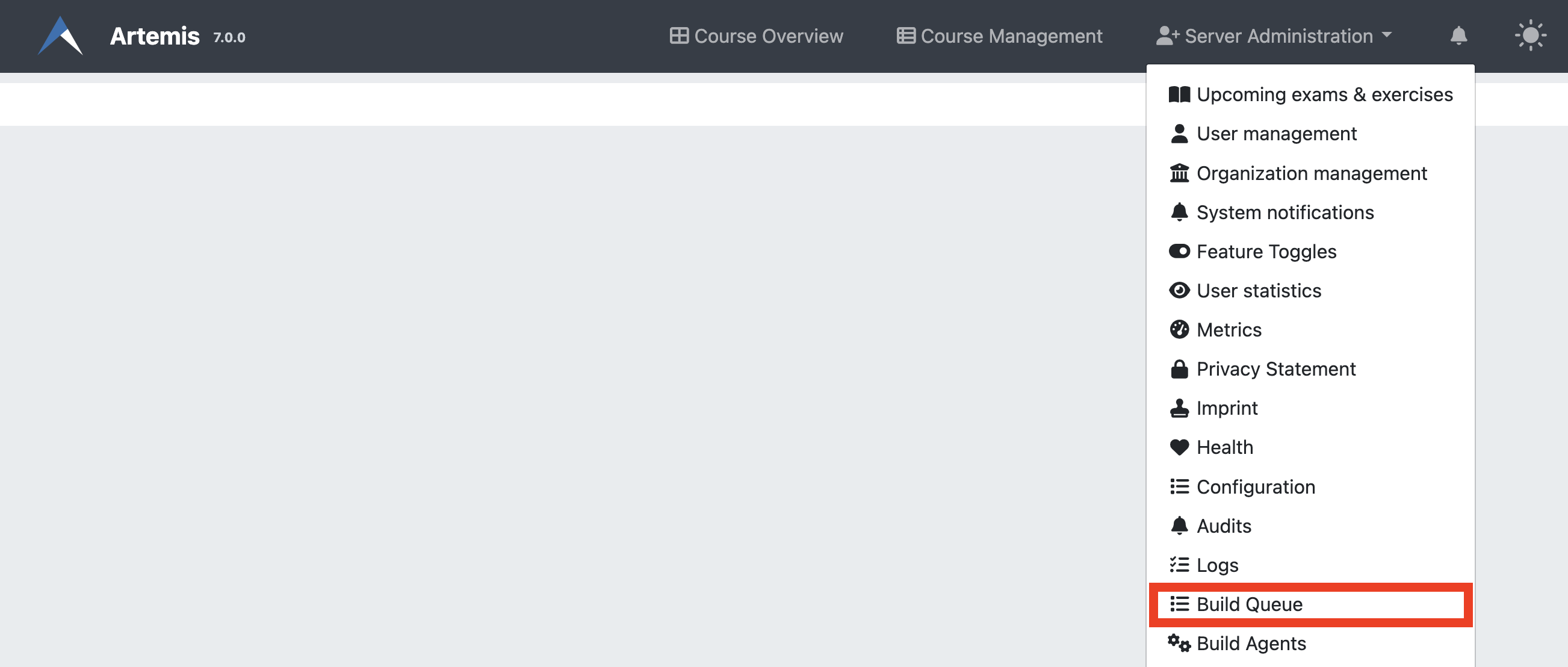 Build Queue System Administration